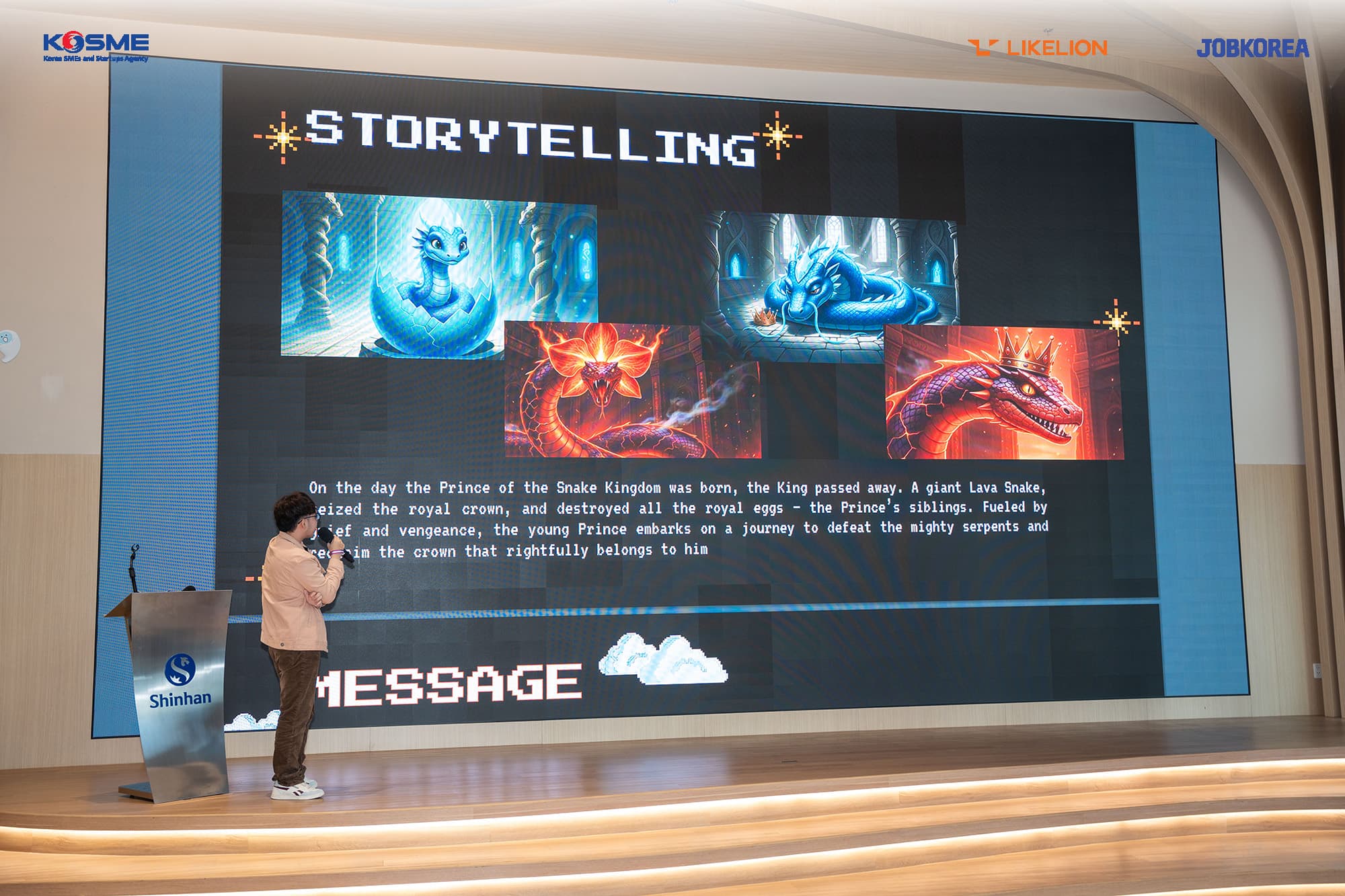 Phần thi của thí sinh Supercent Creative Lab