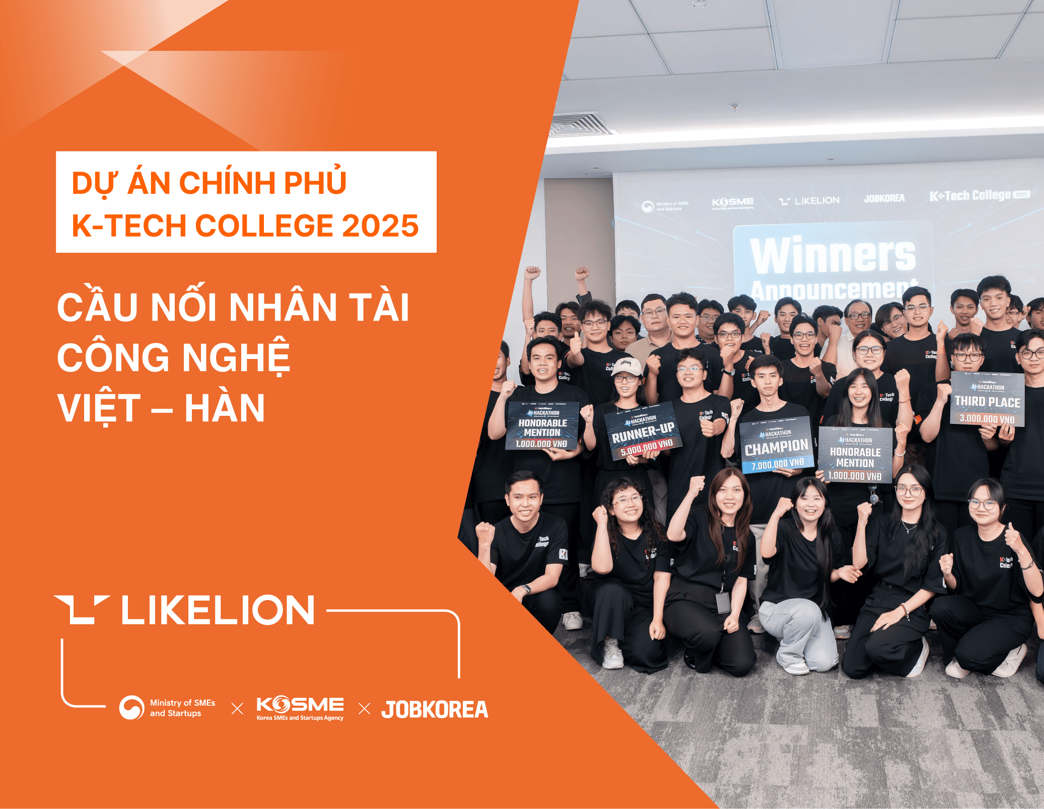 DỰ ÁN CHÍNH PHỦ K-TECH COLLEGE 2025: CẦU NỐI NHÂN TÀI CÔNG NGHỆ VIỆT – HÀN